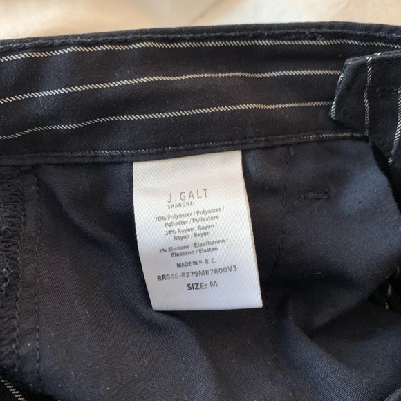 BRANDY MELVILLE STRIPED NAVY PANTS - Picture 6 of 7